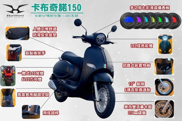 卡布奇諾150｜一張圖看懂特色